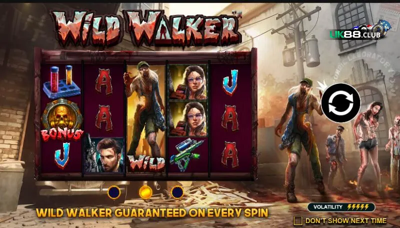 wild walker slot uk88 2 Biểu tượng Wild được coi là trái tim của trò chơi